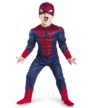 The Amazing Spider-Man Muscle Chest Toddler Costume