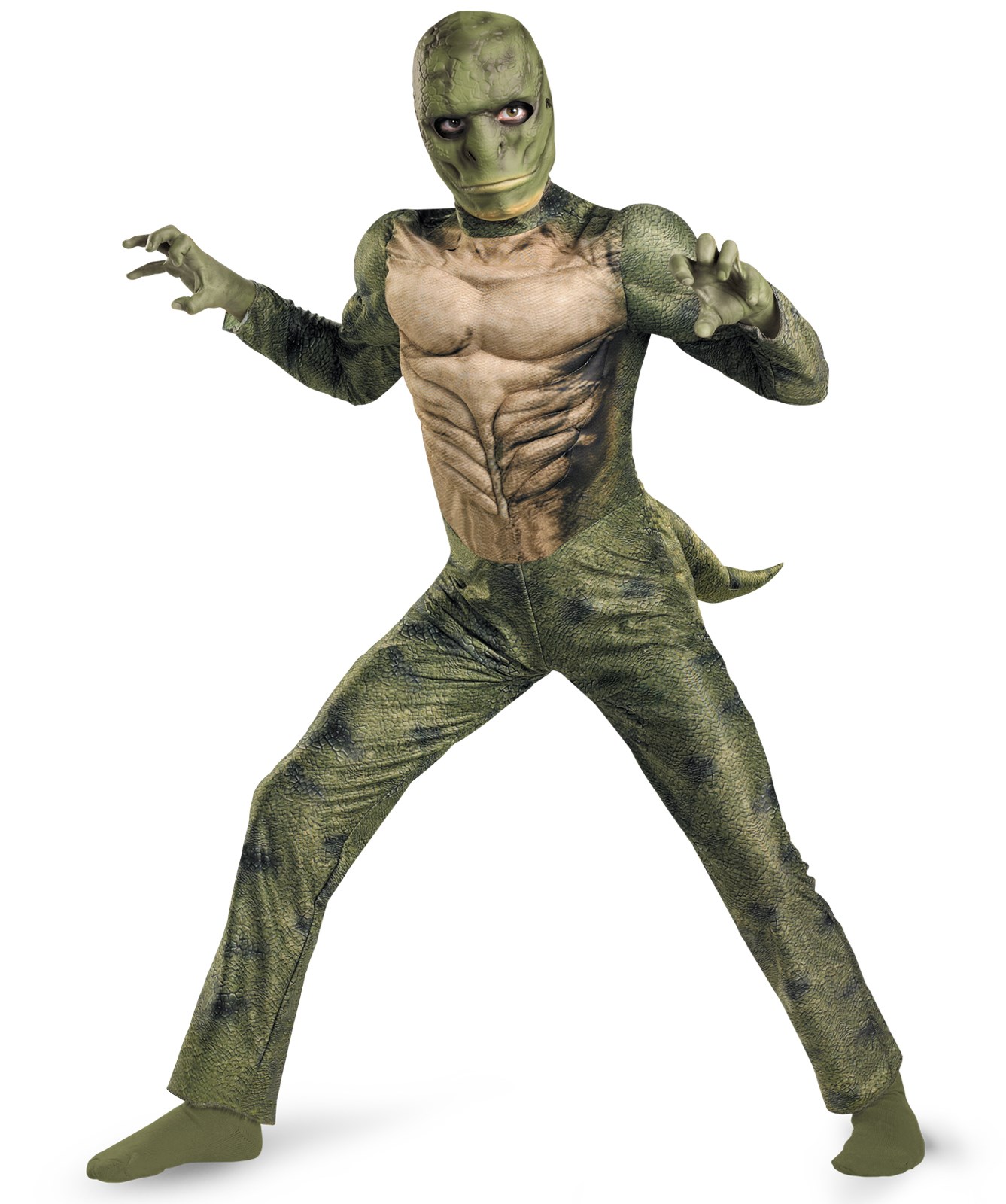 The Amazing Spider-Man Lizard Classic Muscle Chest Child Costume