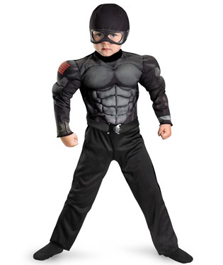 G.I. Joe Retaliation Snake Eyes Muscle Chest Child Costume