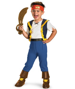 Disney Jake and the Never Land Pirates Deluxe Jake Toddler Costume