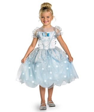 Disney Cinderella Deluxe Light Up Toddler Costume