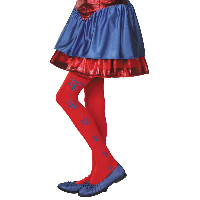 Spider Girl Child Tights for the 2022 Costume season.
