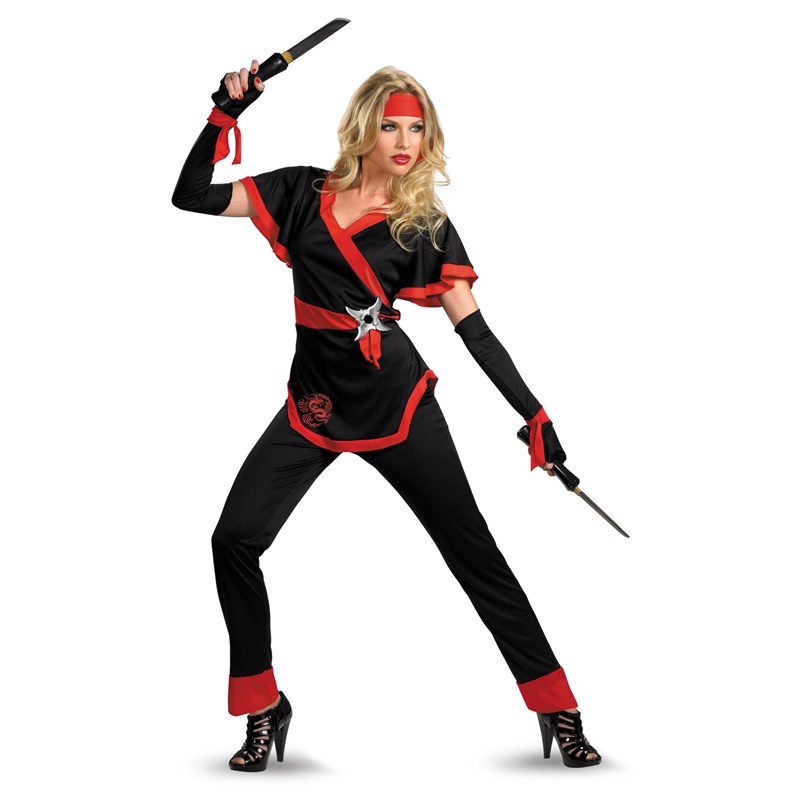 Ninja Dragon Female Adult Costume for the 2022 Costume season.