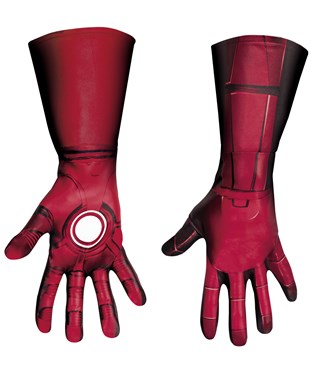 The Avengers Iron Man Mark VII Deluxe Gloves Adult