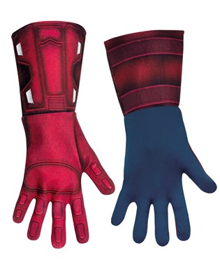 The Avengers Captain America Deluxe Gloves Adult