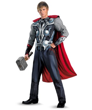 The Avengers Thor Muscle Plus Adult Costume