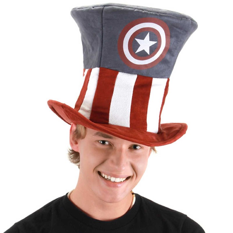 Captain America Mad Hatter Adult Hat for the 2022 Costume season.