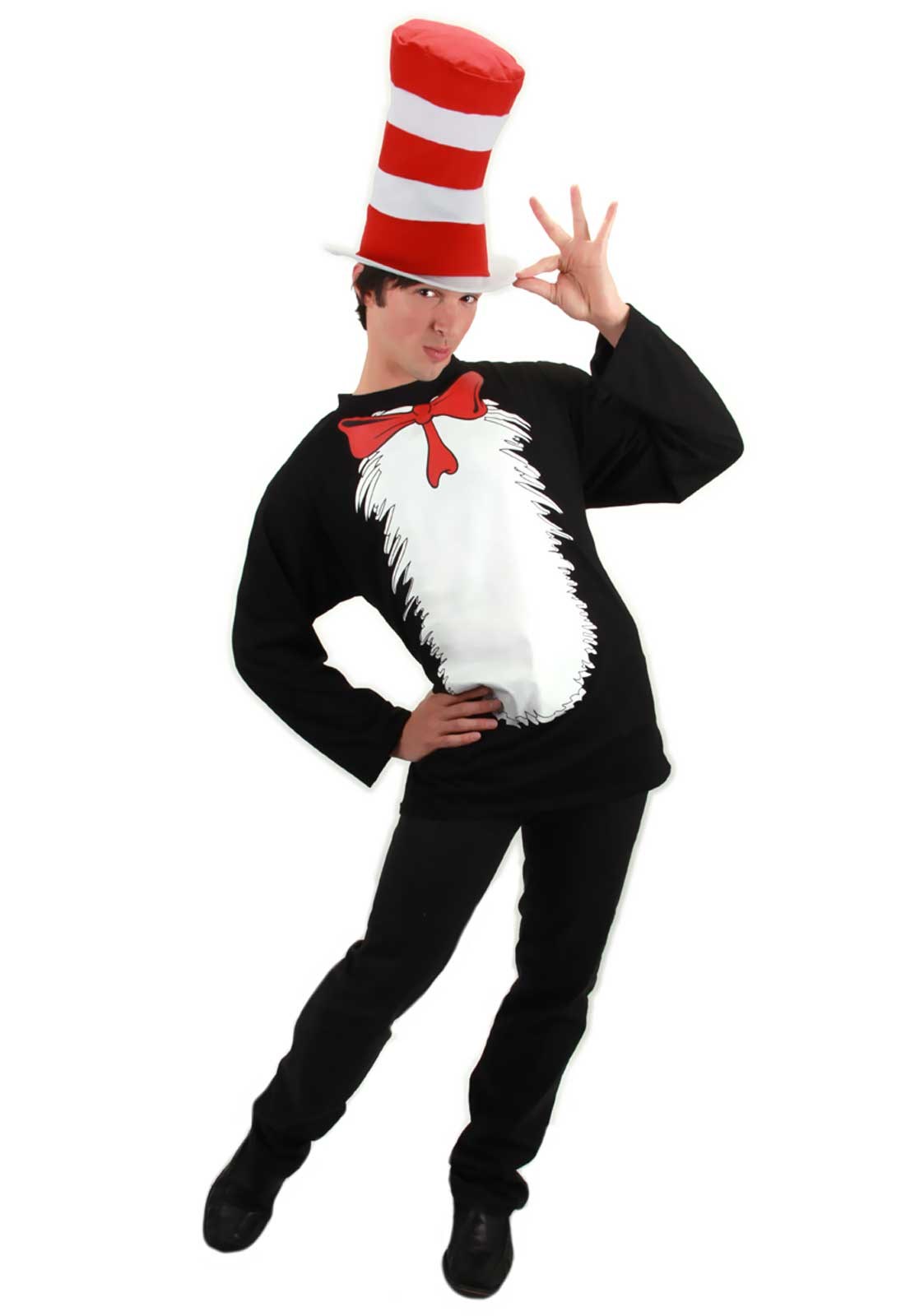 Dr. Seuss Cat In The Hat Adult Costume