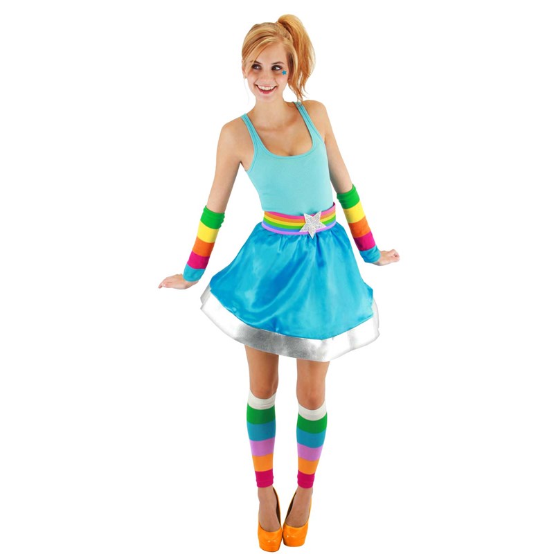 Rainbow Brite Adult Arm And Leg Warmers for the 2022 Costume season.