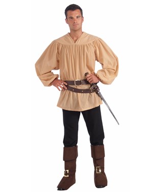 Beige Medieval Adult Shirt