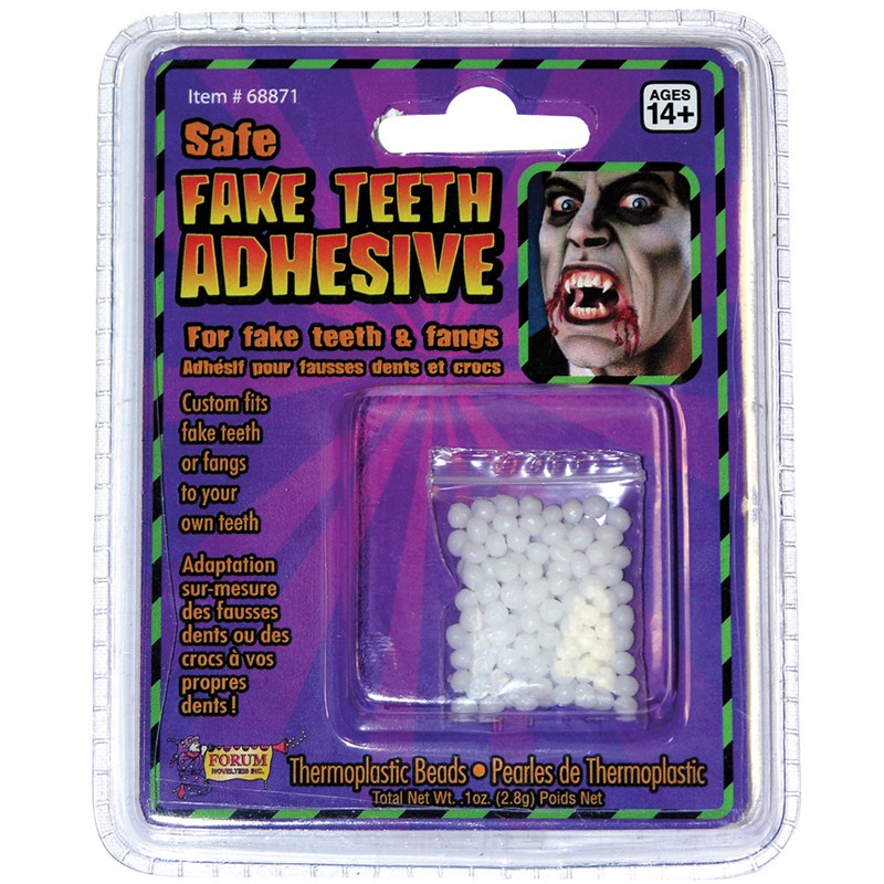 Teeth Replacement Adult Adhesive for the 2022 Costume season.