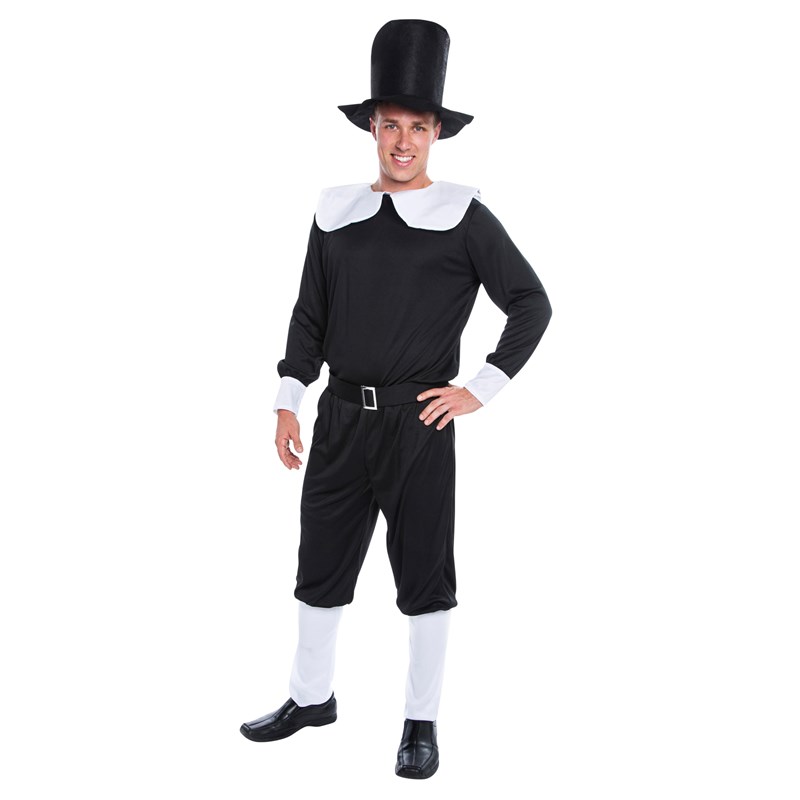 Pilgrim Man Adult Costume for the 2022 Costume season.