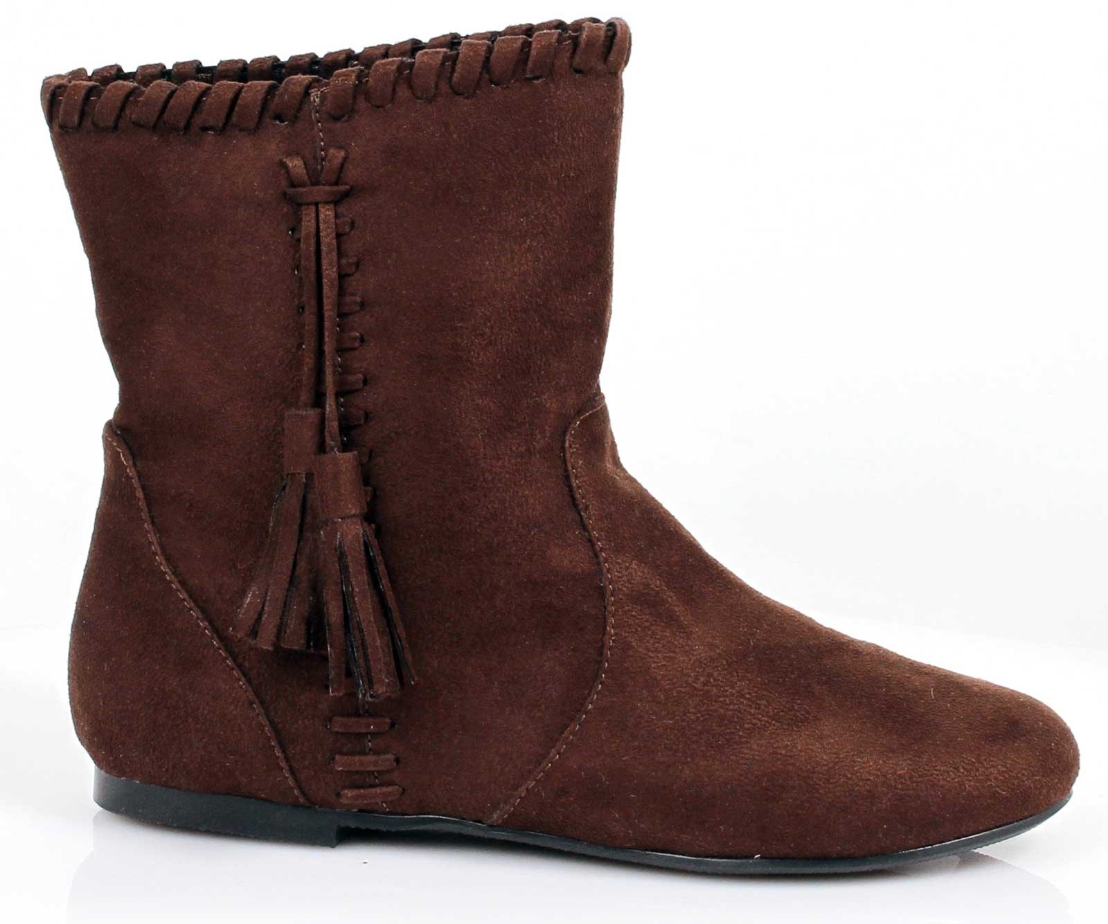 Brown Moccasin Child Boots