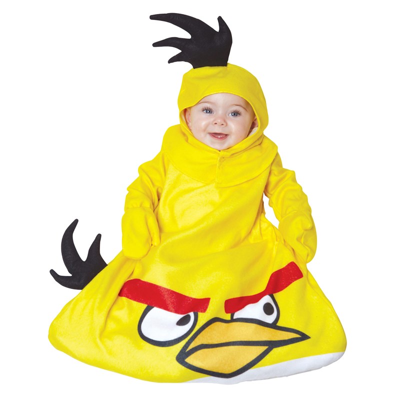 Rovio Angry Birds Yellow Bird Bunting Infant Costume for the 2022 Costume season.