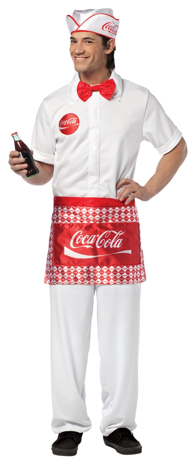Coca-Cola – Soda Jerk Man Adult Costume