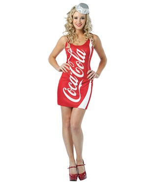 Coca-Cola - Coke Tank Dress Adult Costume