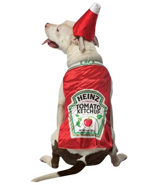 Heinz Ketchup Pet Costume