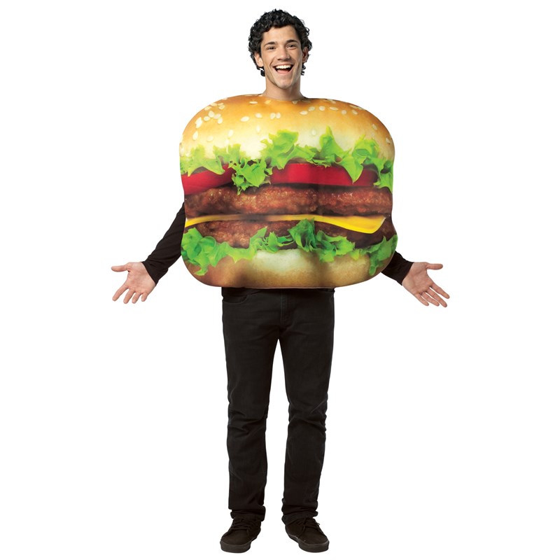 Cheeseburger Adult Costume for the 2022 Costume season.