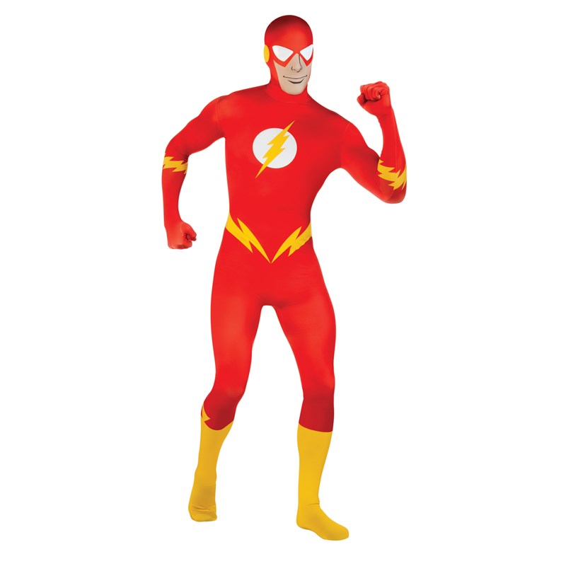 DC Comics 2nd Skin Flash Adult Costume for the 2022 Costume season.