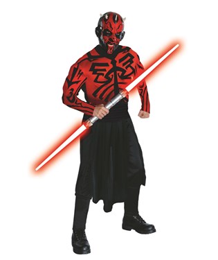 Star Wars Darth Maul Deluxe Muscle Chest Adult Costume