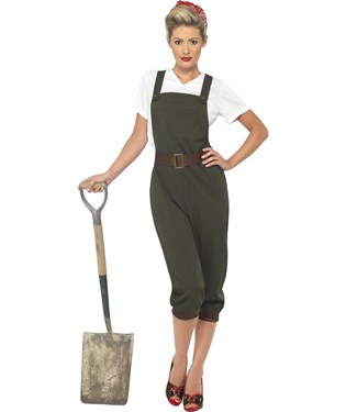 WW2 Land Girl Adult Costume