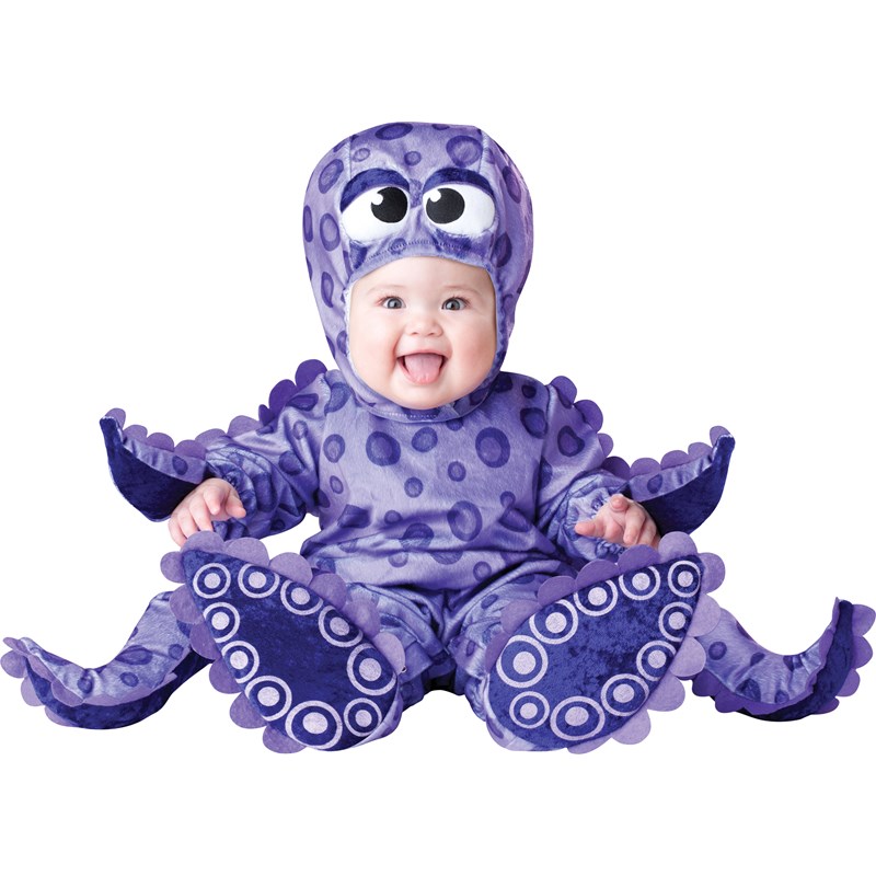 Tiny Tentacles Octopus Infant  and  Toddler Costume for the 2022 Costume season.