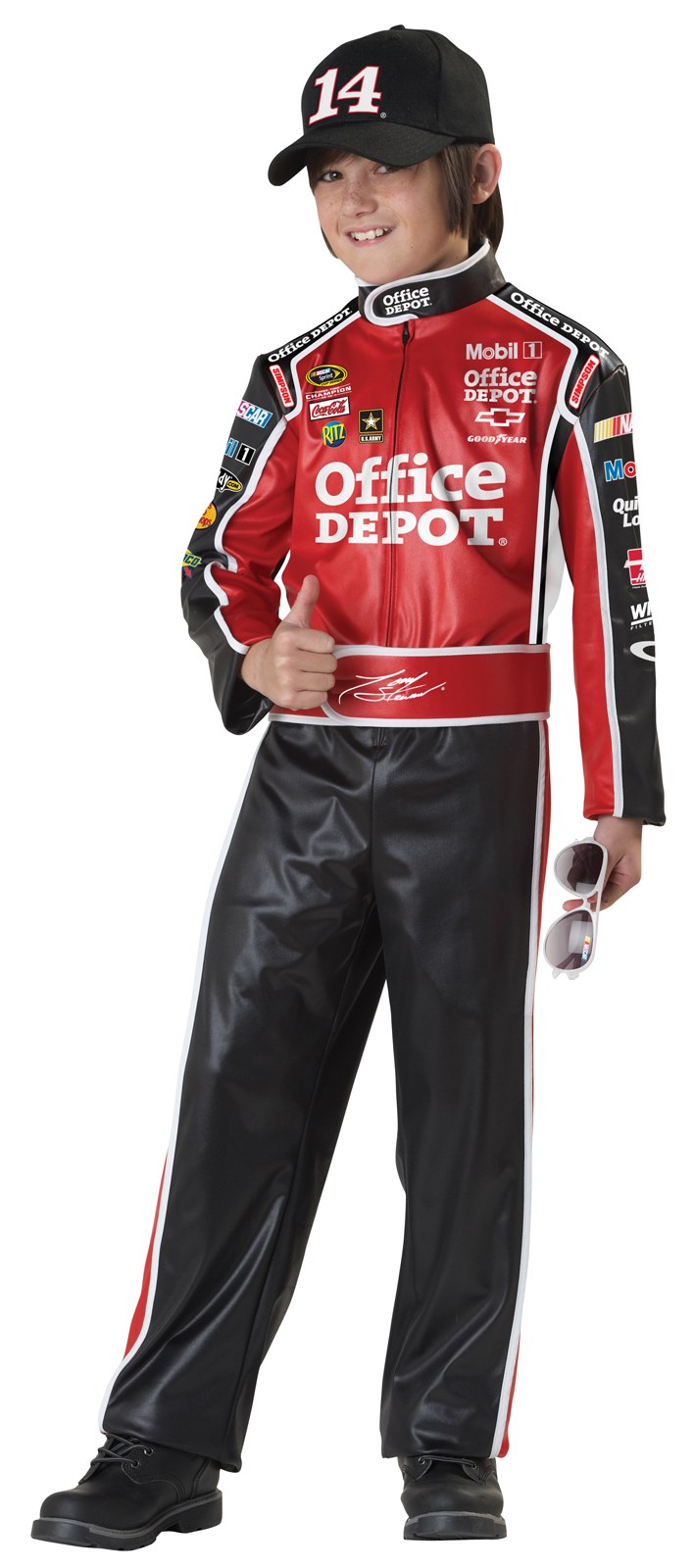NASCAR Tony Stewart Husky Child Costume