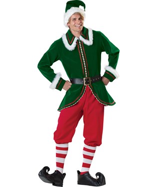 Santas Elf Adult Costume