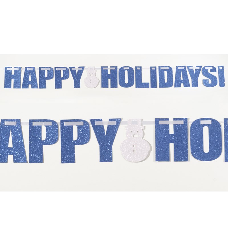 Happy Holidays   Glitter Banner for the 2022 Costume season.