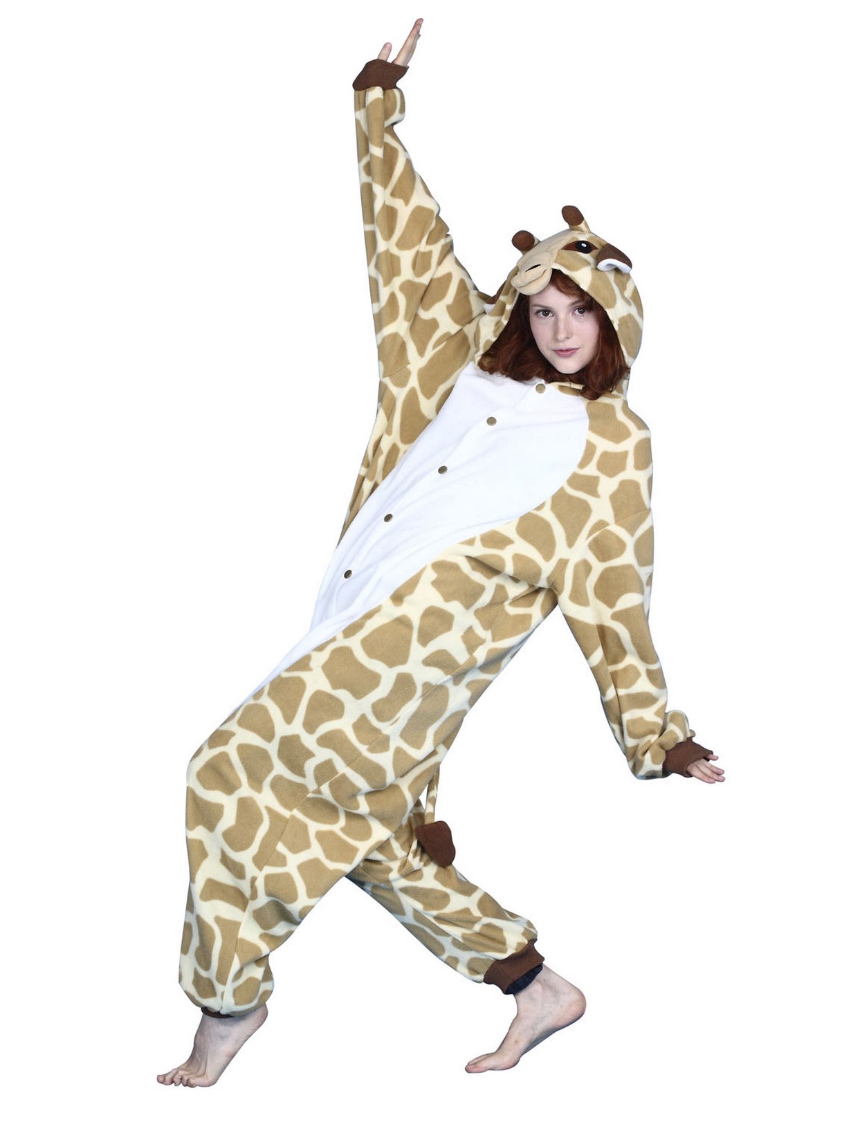 BCozy Giraffe Adult Costume