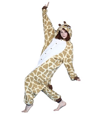 BCozy Giraffe Adult Costume