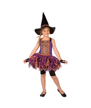 Skull Witch Shreddy Child Costume