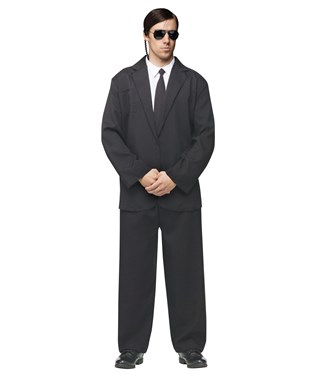 Black Suit Adult Costume