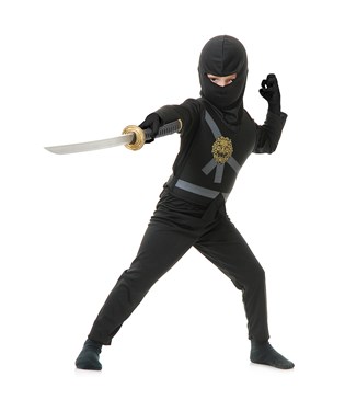 Black Ninja Child Costume
