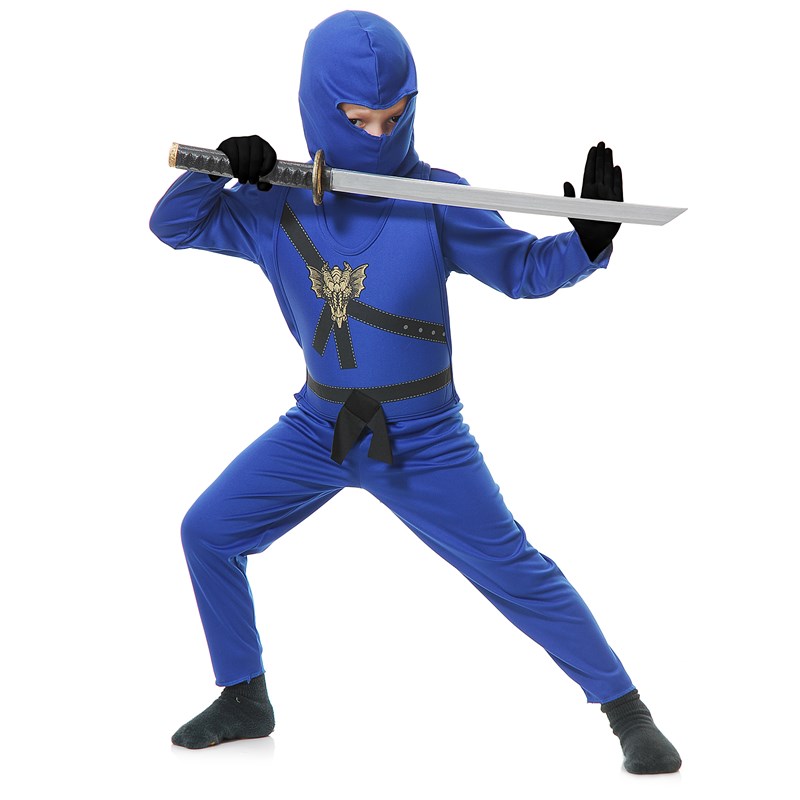 Blue Ninja Toddler Costume for the 2022 Costume season.