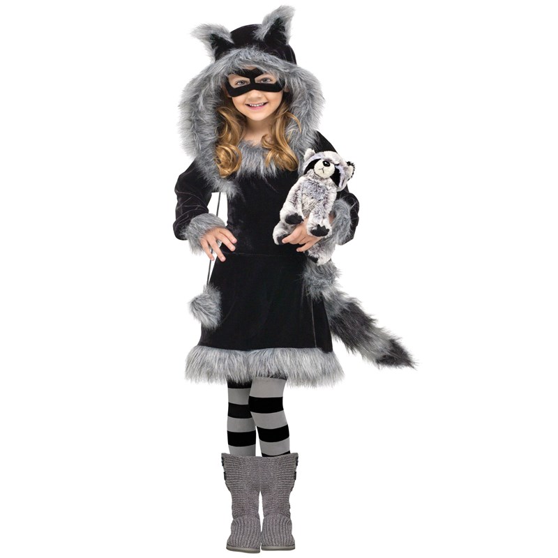 Sweet Raccoon Child Costume for the 2022 Costume season.