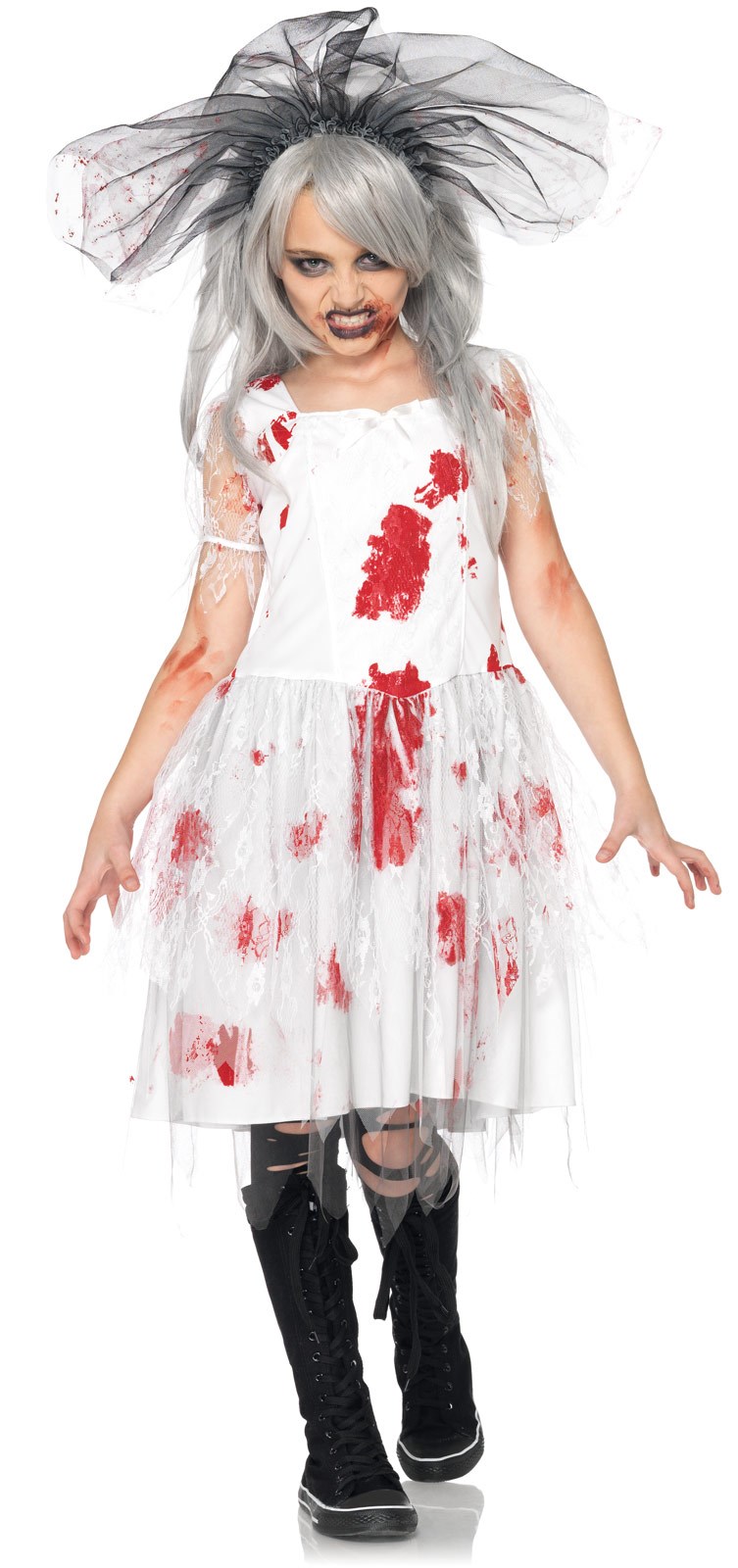 Zombie Bride Child Costume