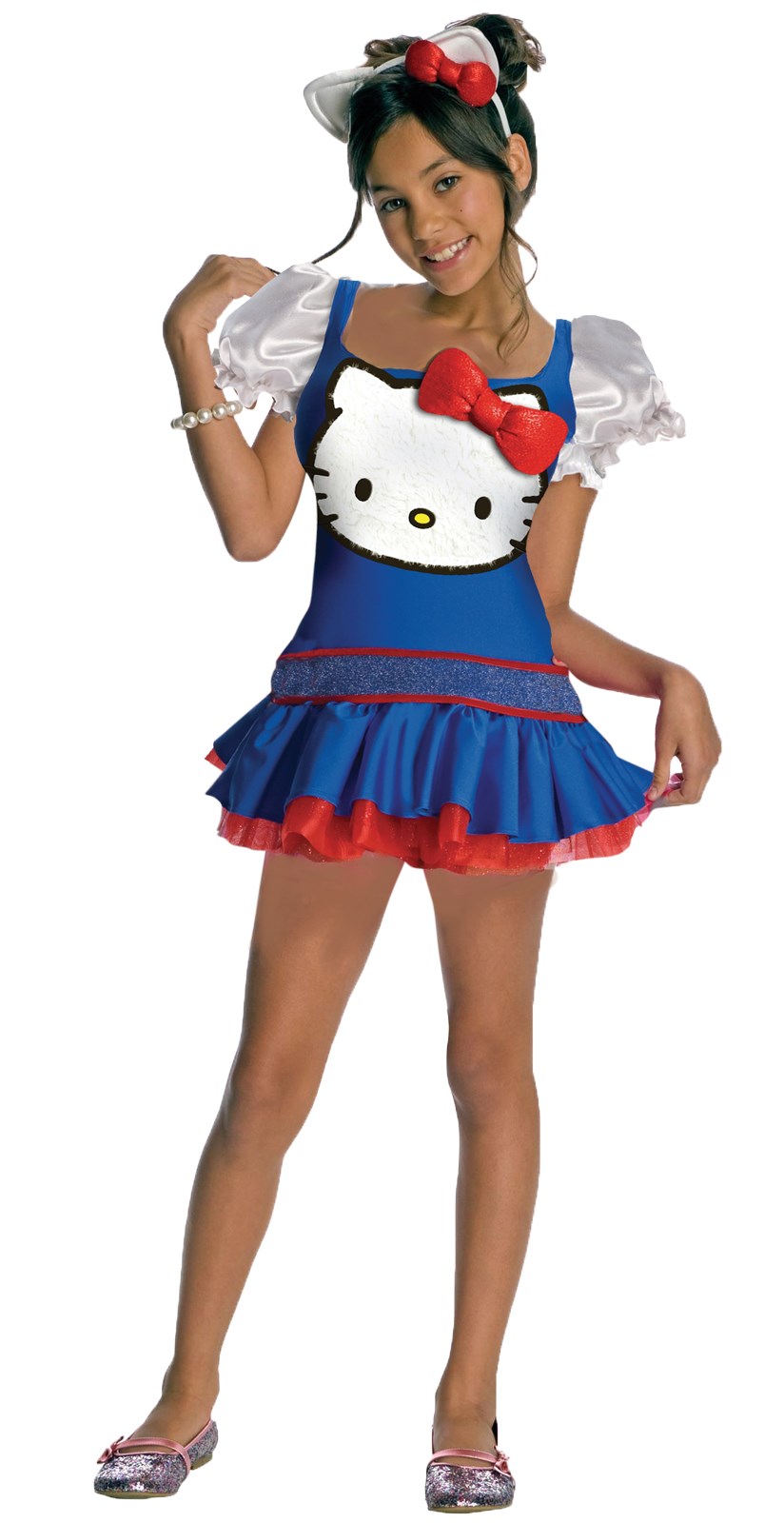 Hello Kitty Blue Dress Child Costume