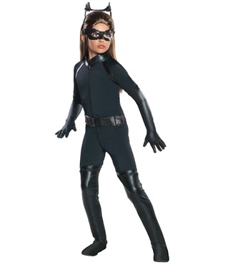 The Dark Knight Rises Deluxe Catwoman Child Costume