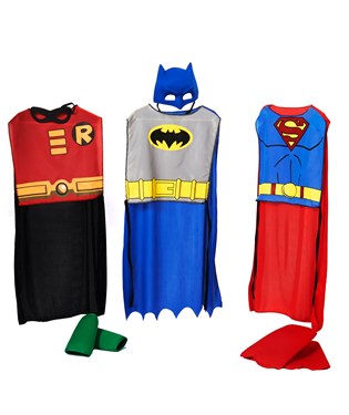 DC Comics Action Trio Child Costume Kit
