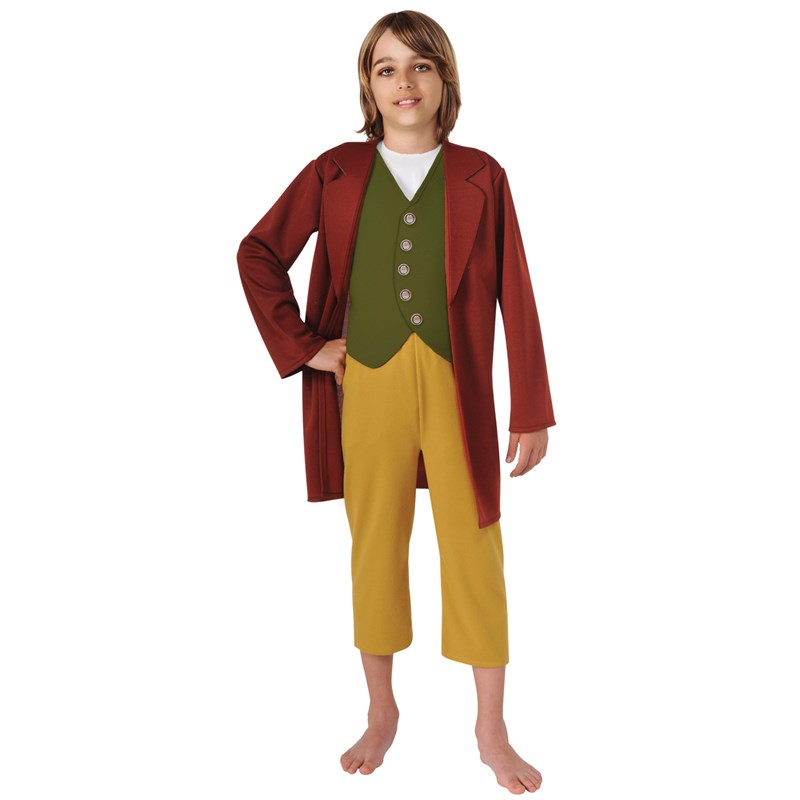 The Hobbit Bilbo Baggins Child Costume for the 2022 Costume season.
