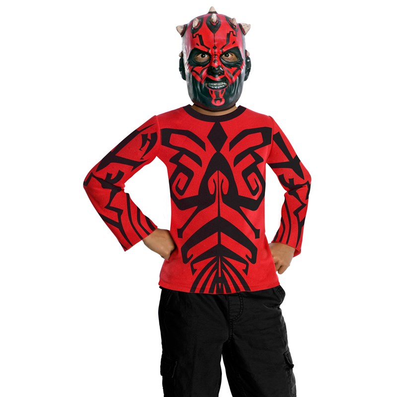 Star Wars Darth Maul Child Costume Kit for the 2022 Costume season.