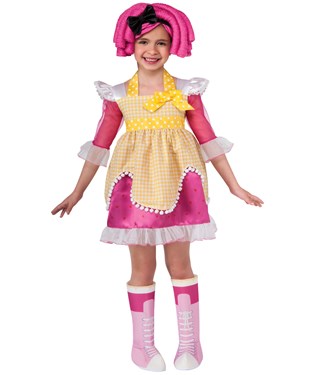 Lalaloopsy Deluxe Crumbs Sugar Cookie Child Costume