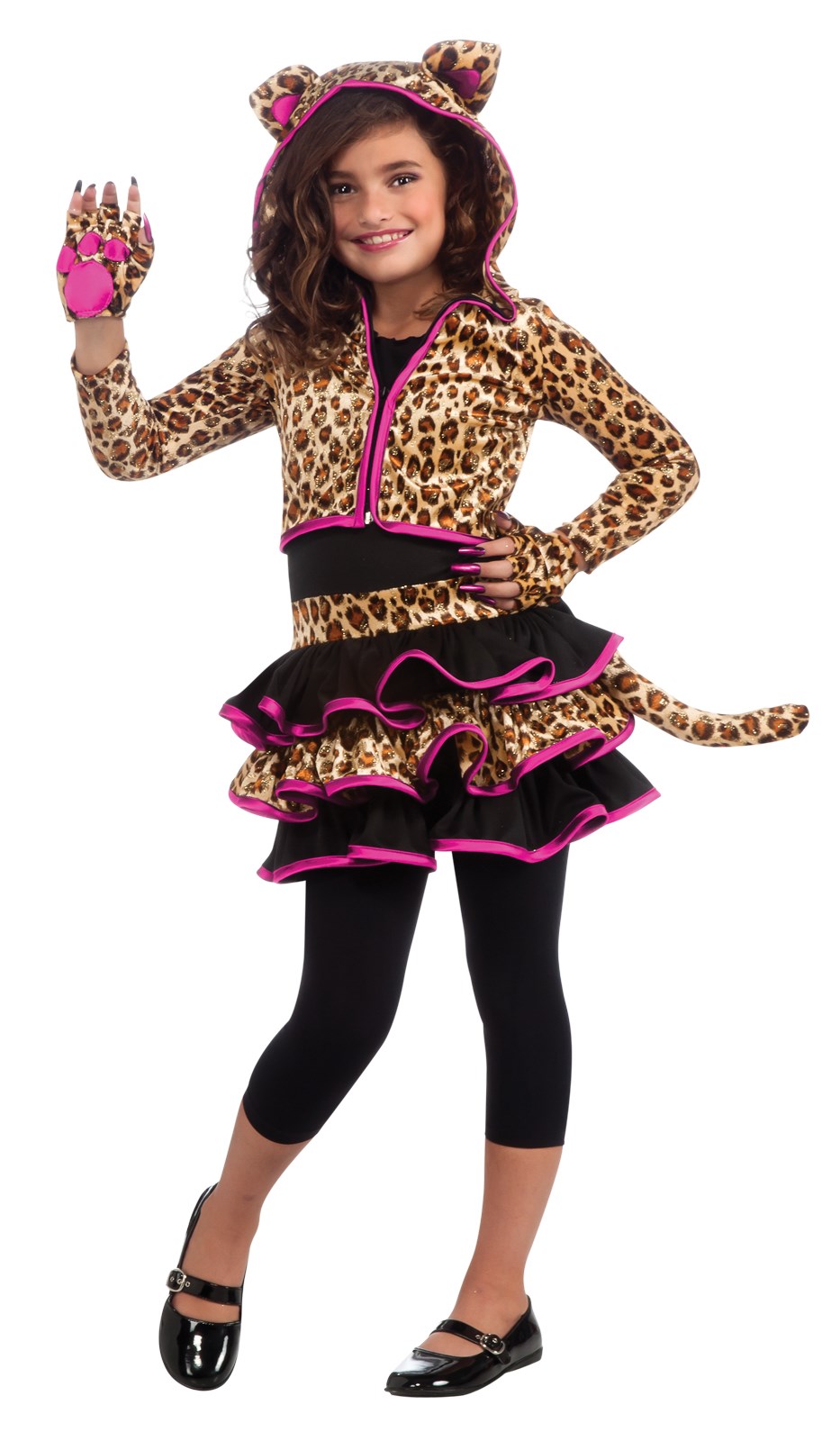Leopard Hoodie Child Costume