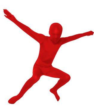 Red Skin Suit Child Costume