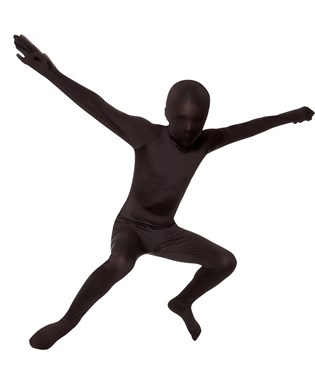 Black Skin Suit Child Costume