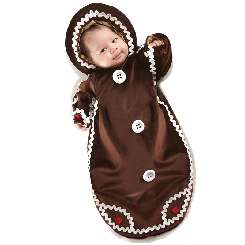 Gingerbread Bunting Infant Costume for the 2022 Costume season.
