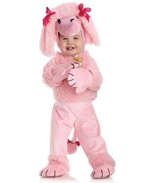 Pink Poodle Child Costume