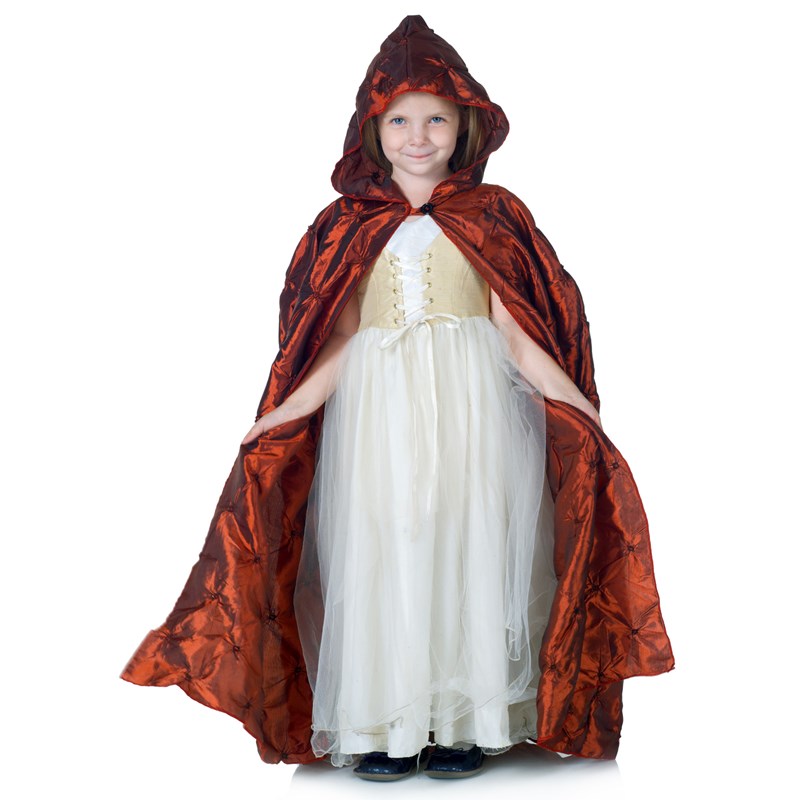 Red Pintuck Cape (Child) for the 2022 Costume season.
