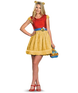 Sassy Winnie The Pooh Adult Costume